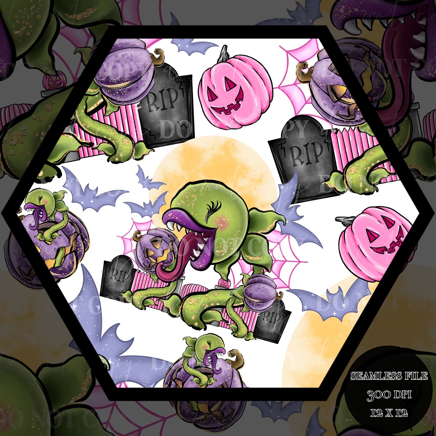 Spooky Haunts Seamless