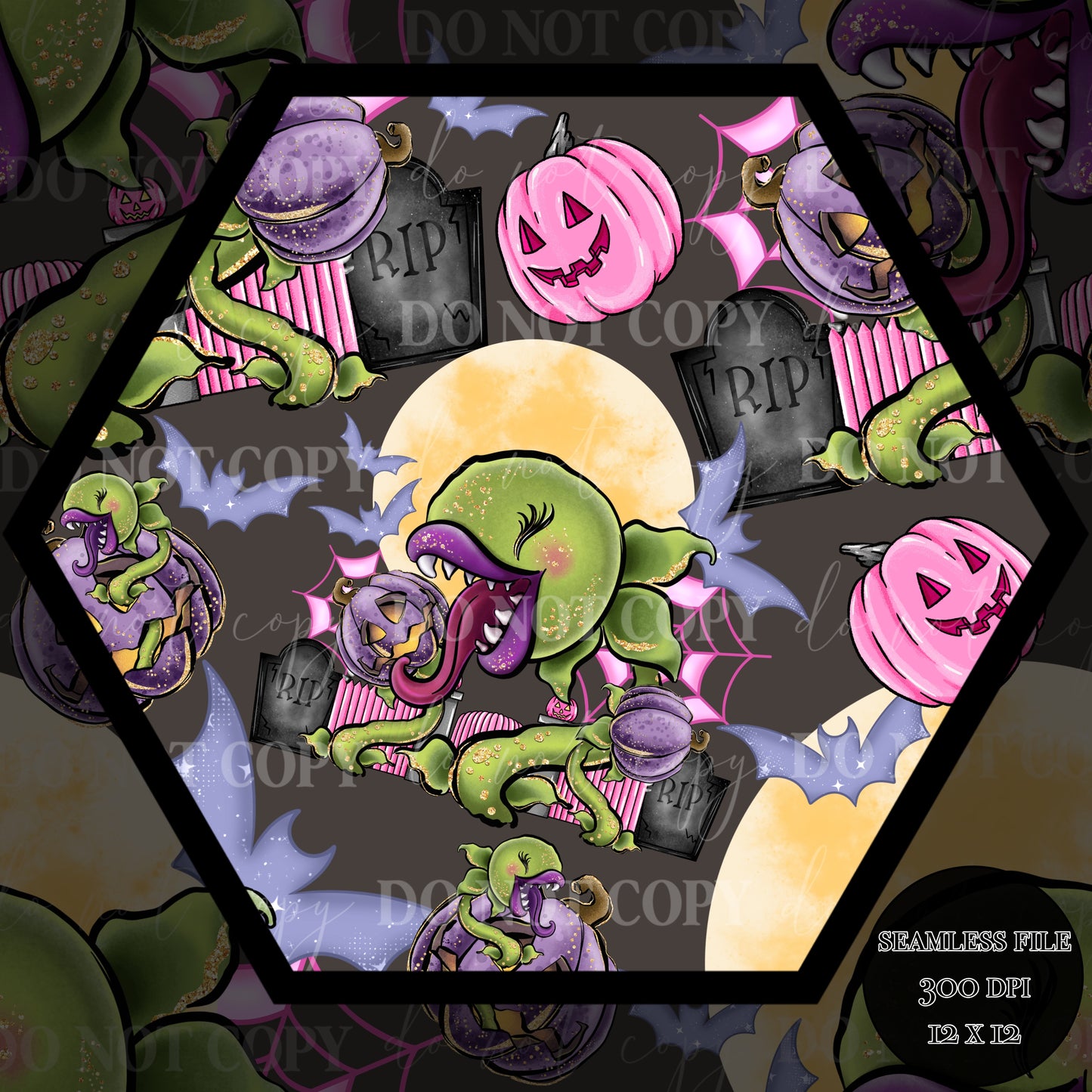 Spooky Haunts Seamless