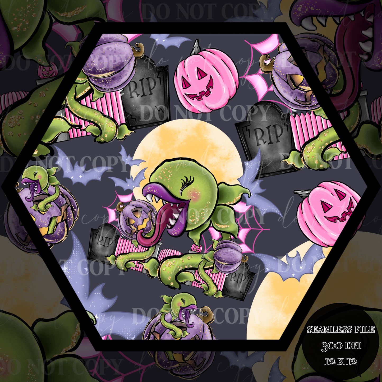 Spooky Haunts Seamless