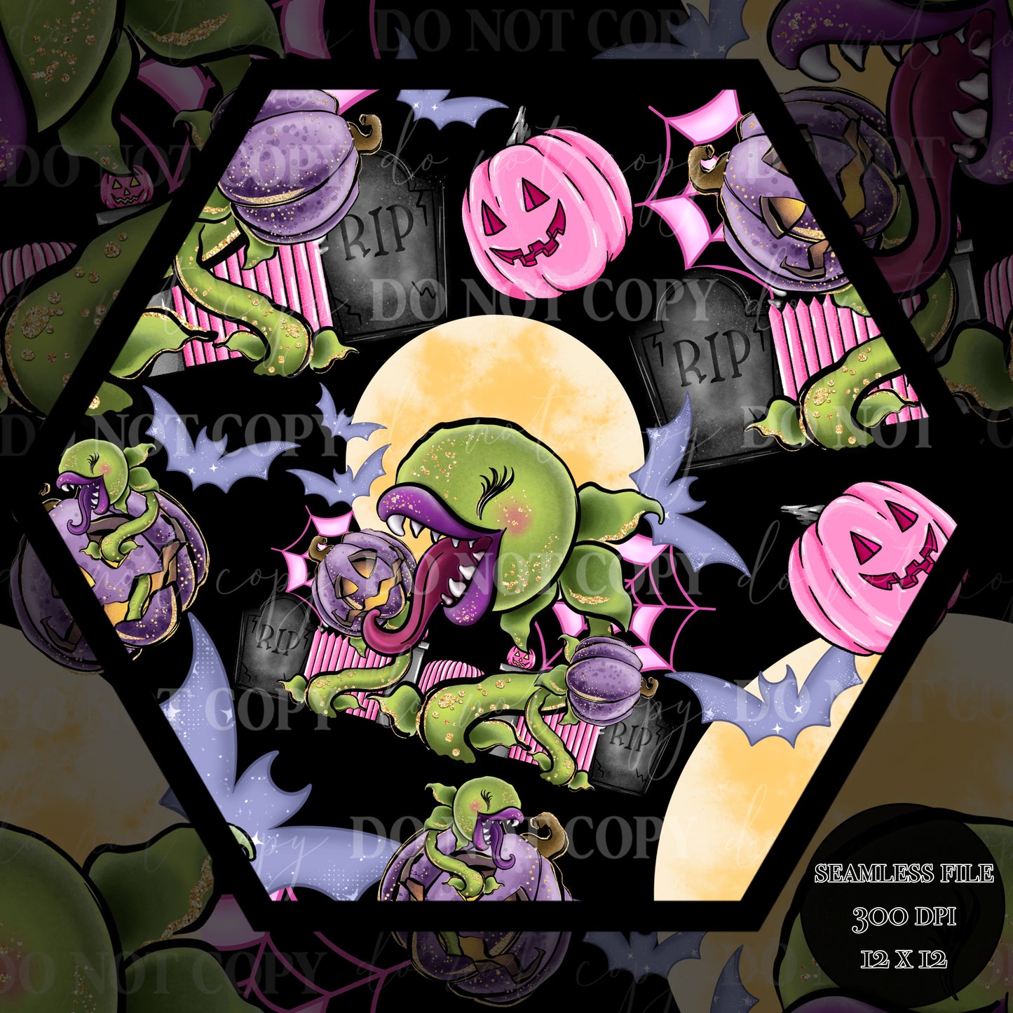 Spooky Haunts Seamless