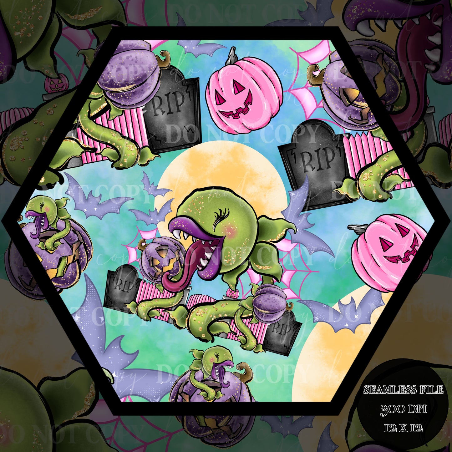 Spooky Haunts Seamless