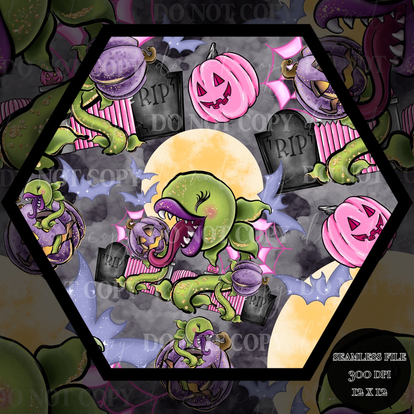 Spooky Haunts Seamless