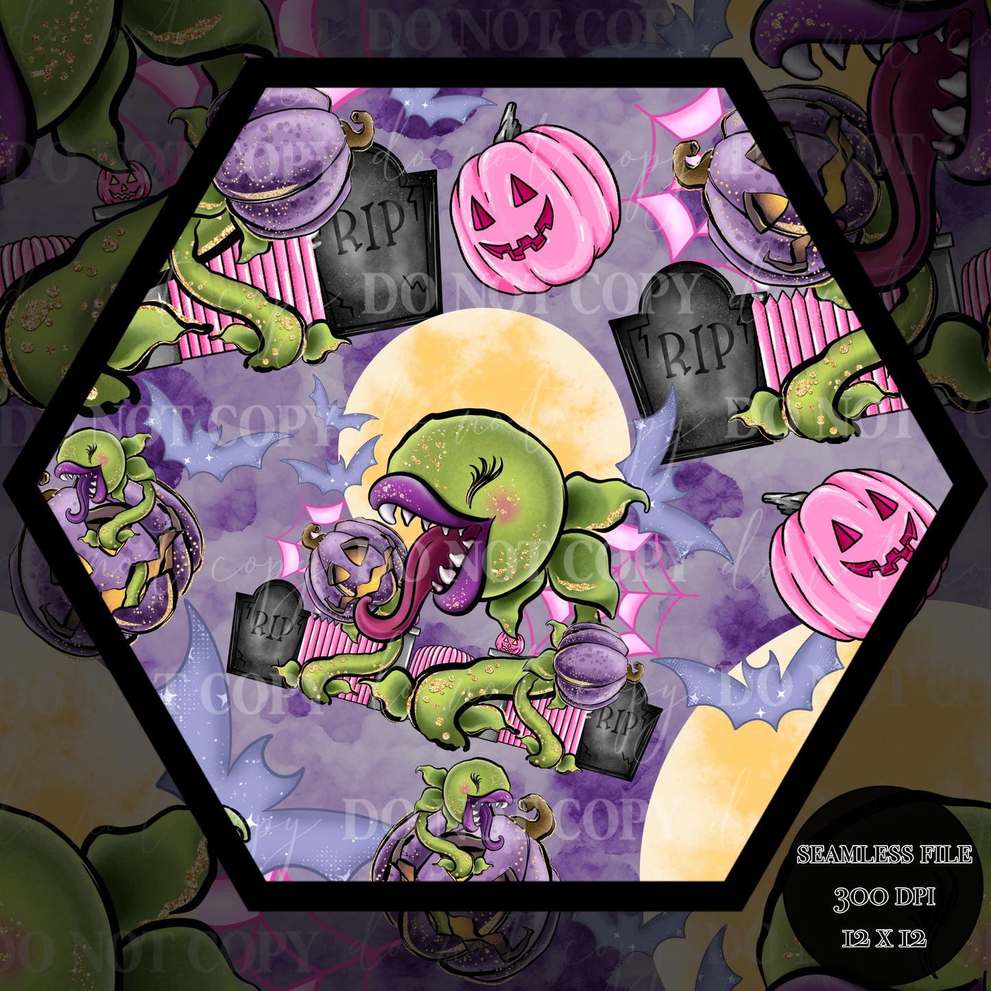 Spooky Haunts Seamless