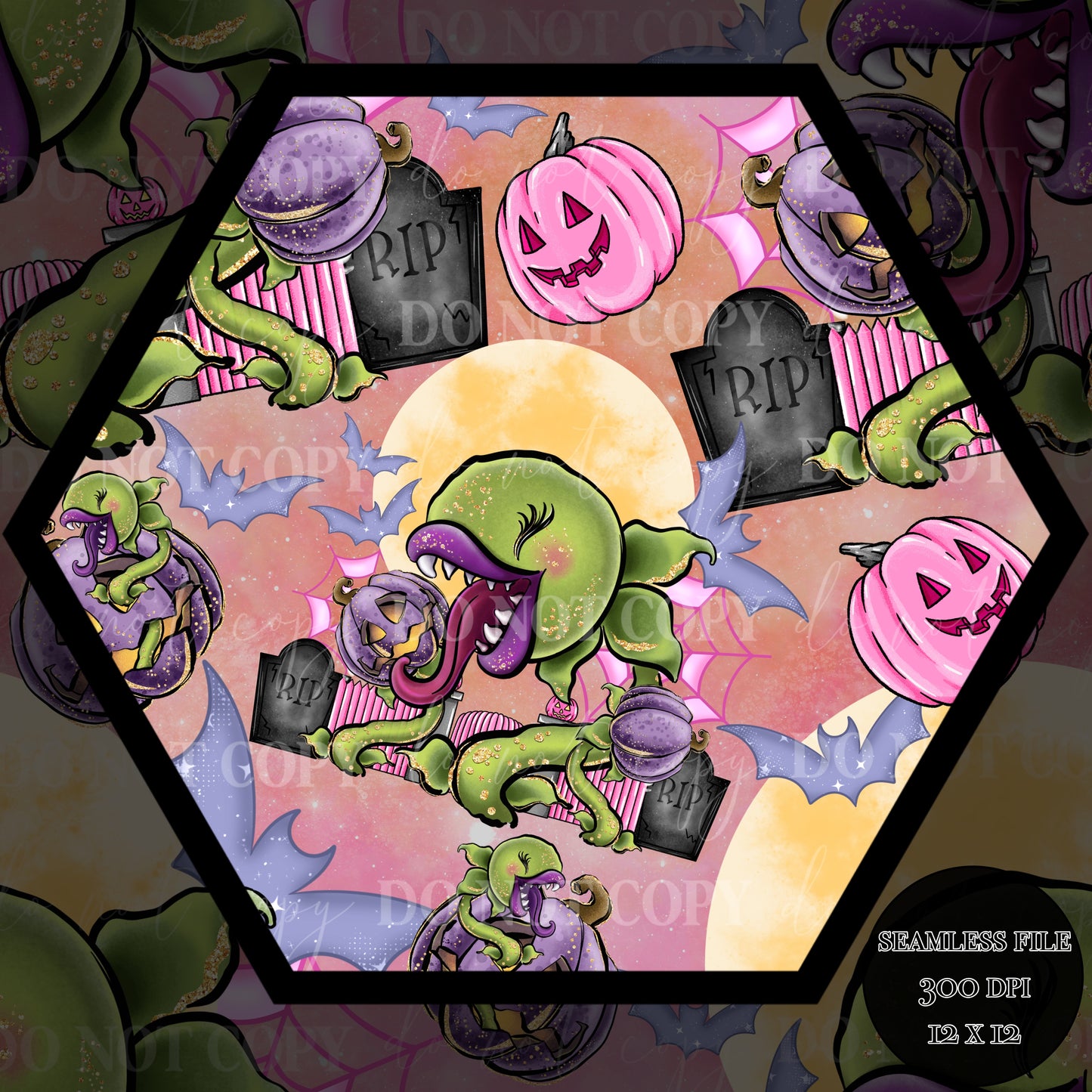 Spooky Haunts Seamless