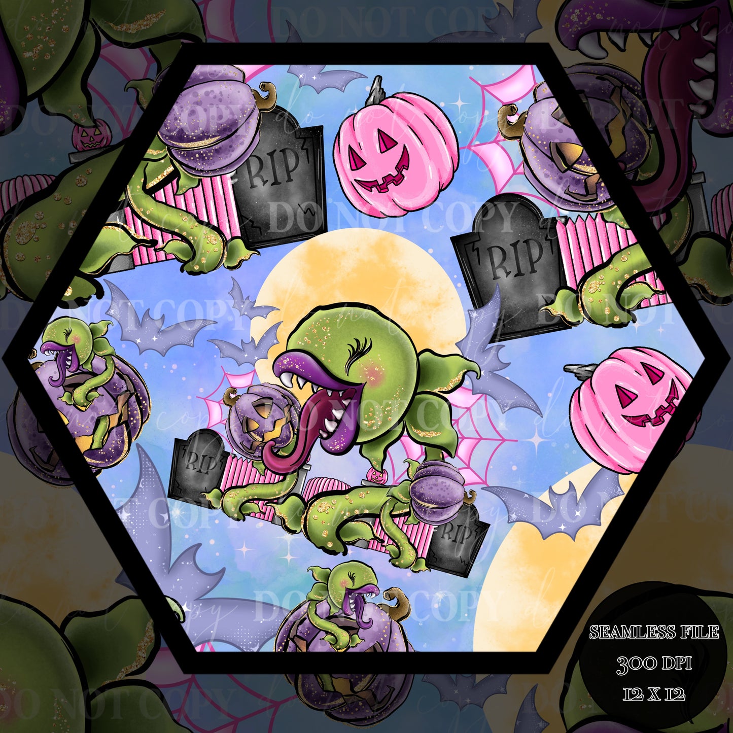Spooky Haunts Seamless