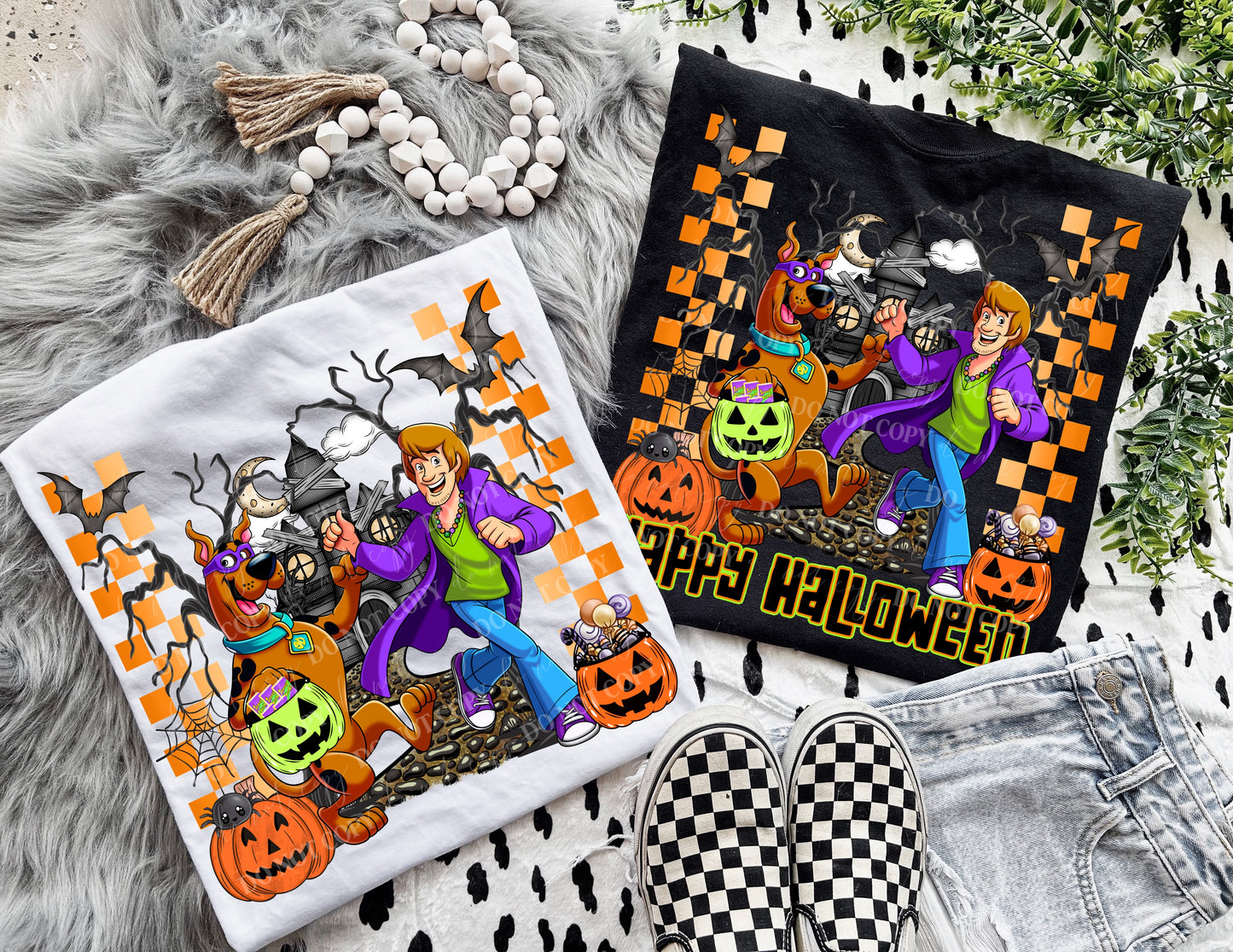 Happy Halloween S&S both versions w/pocket-sleeve