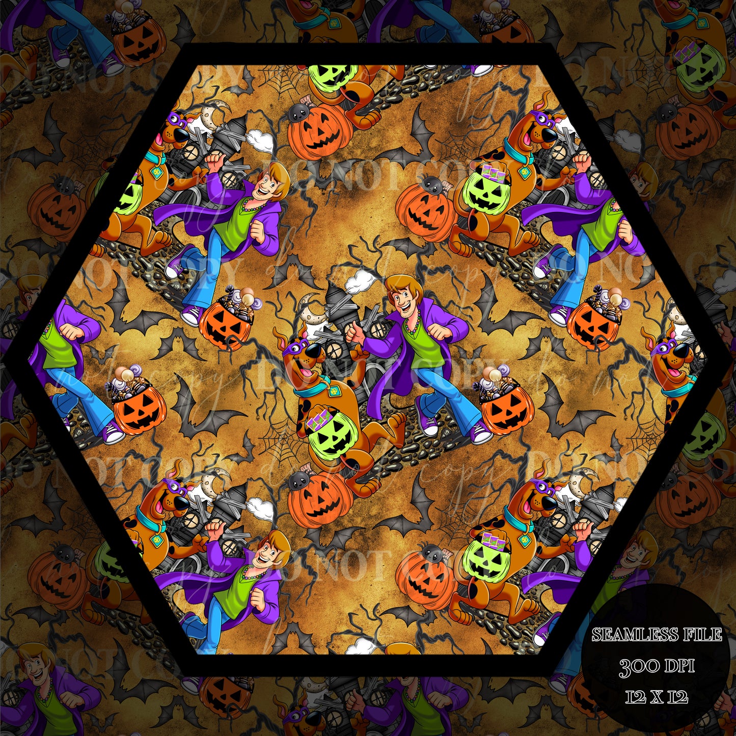Happy Halloween S&S Seamless