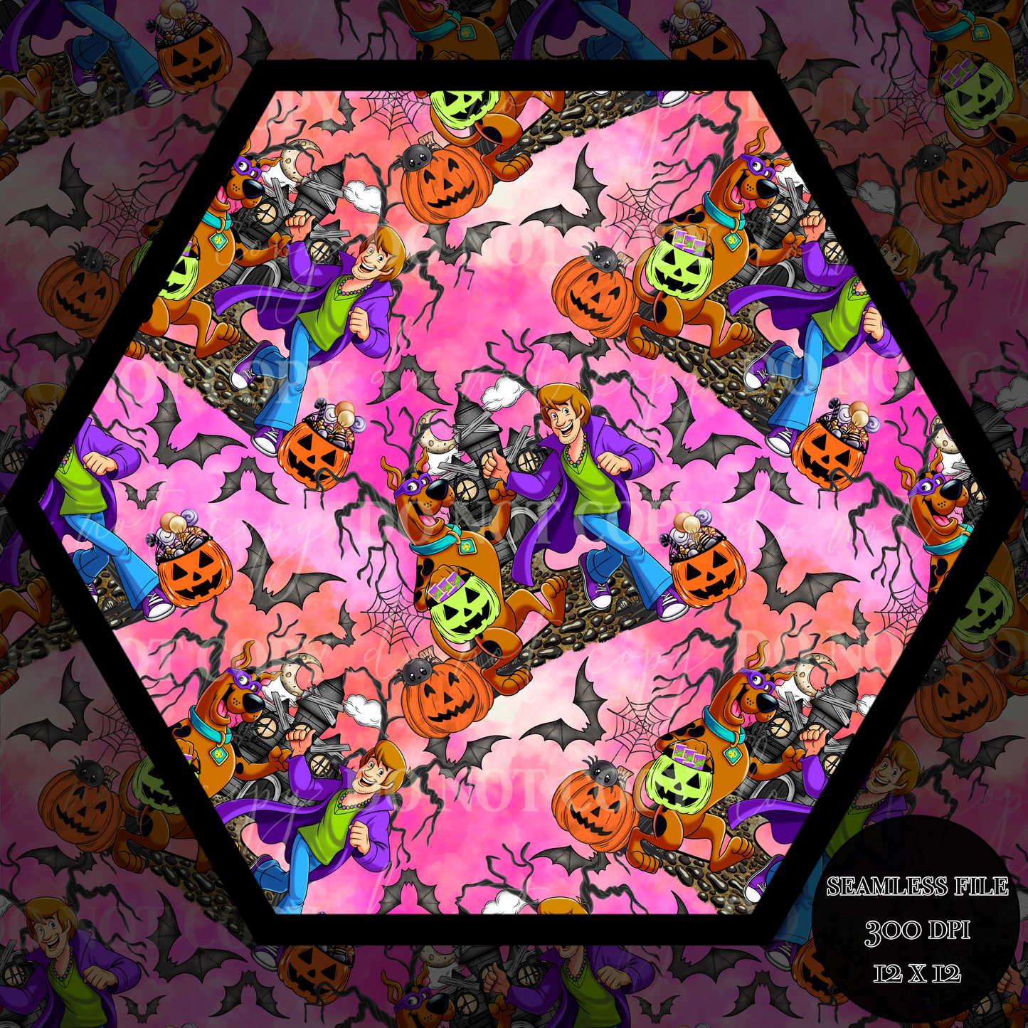 Happy Halloween S&S Seamless
