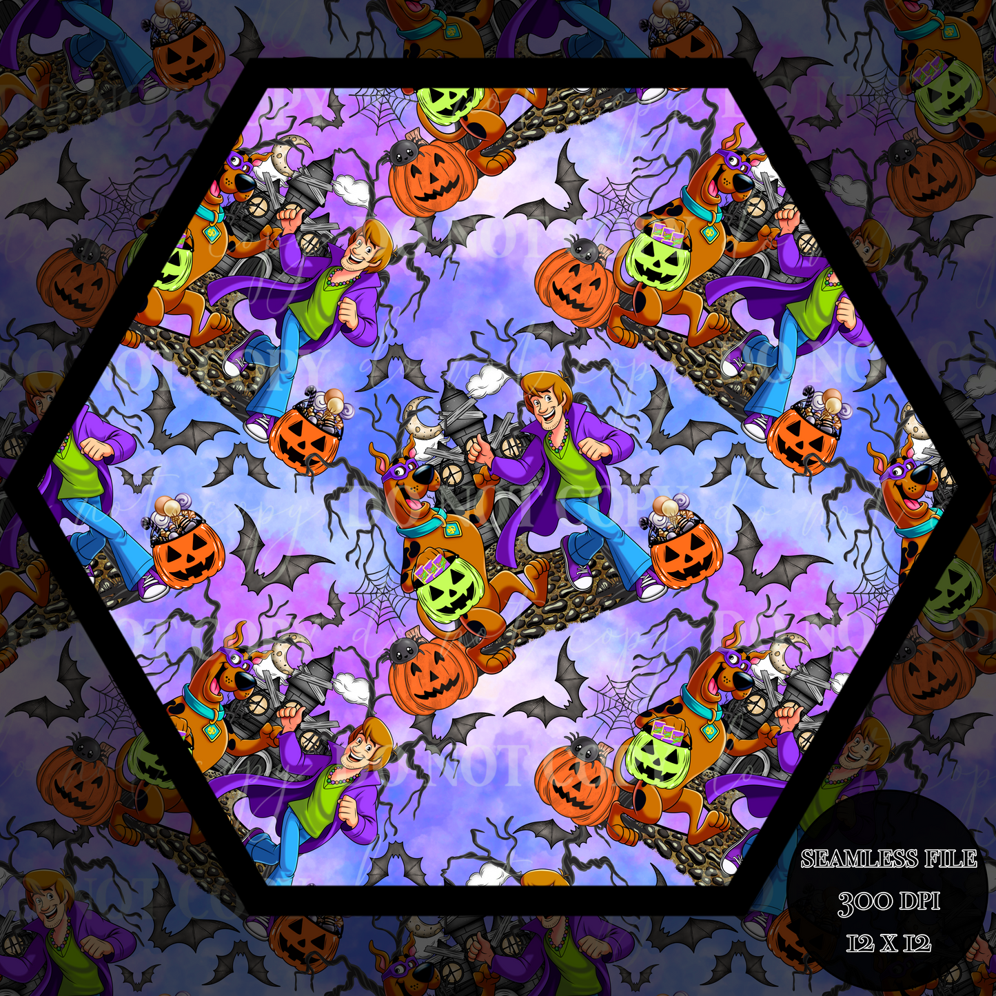 Happy Halloween S&S Seamless