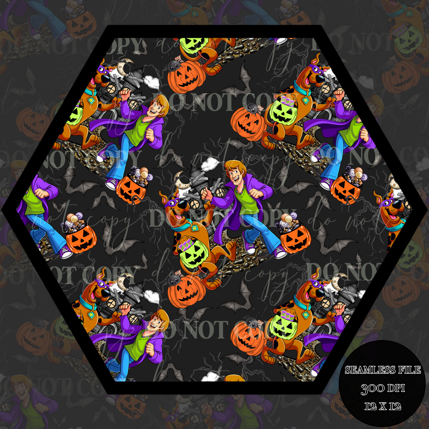 Happy Halloween S&S Seamless