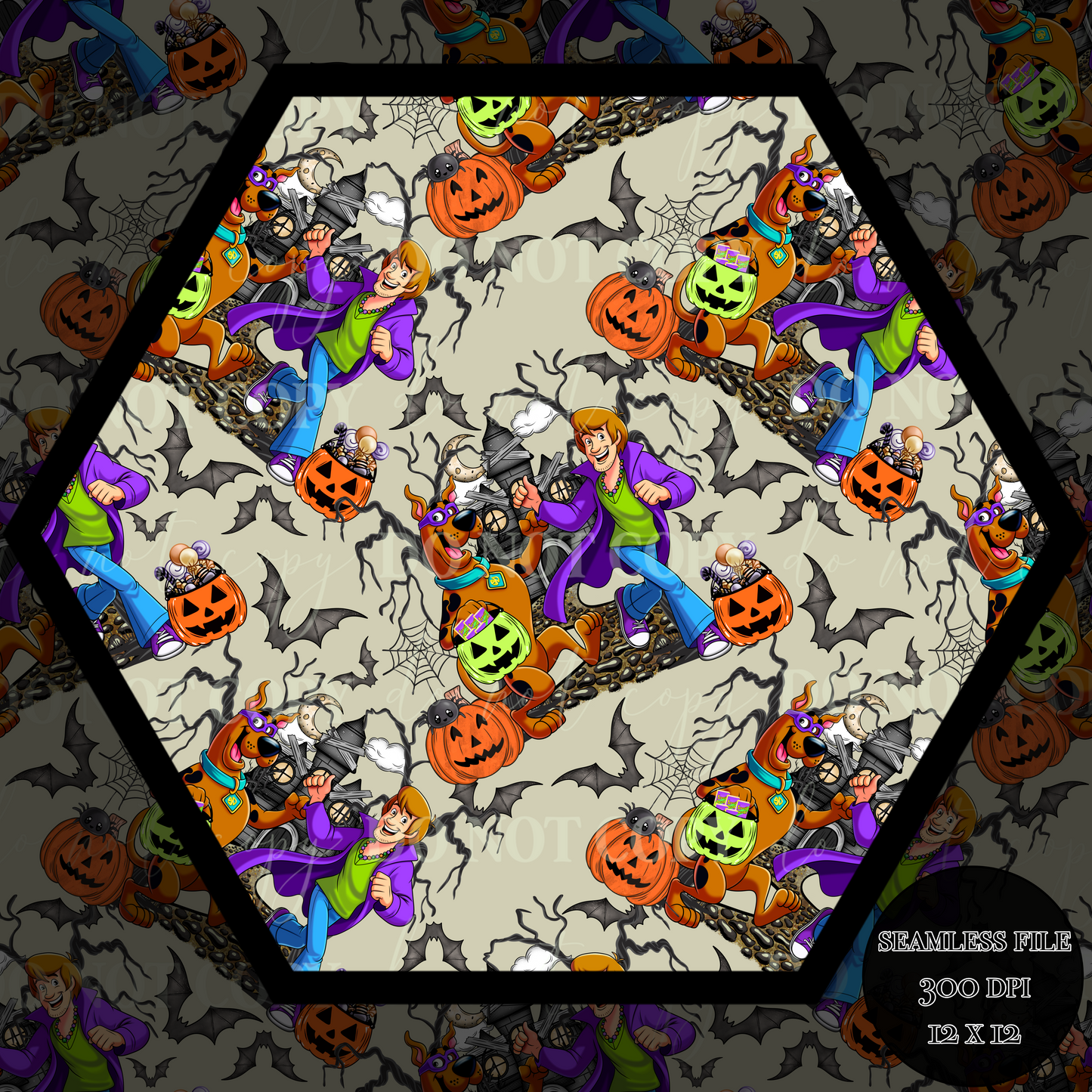 Happy Halloween S&S Seamless