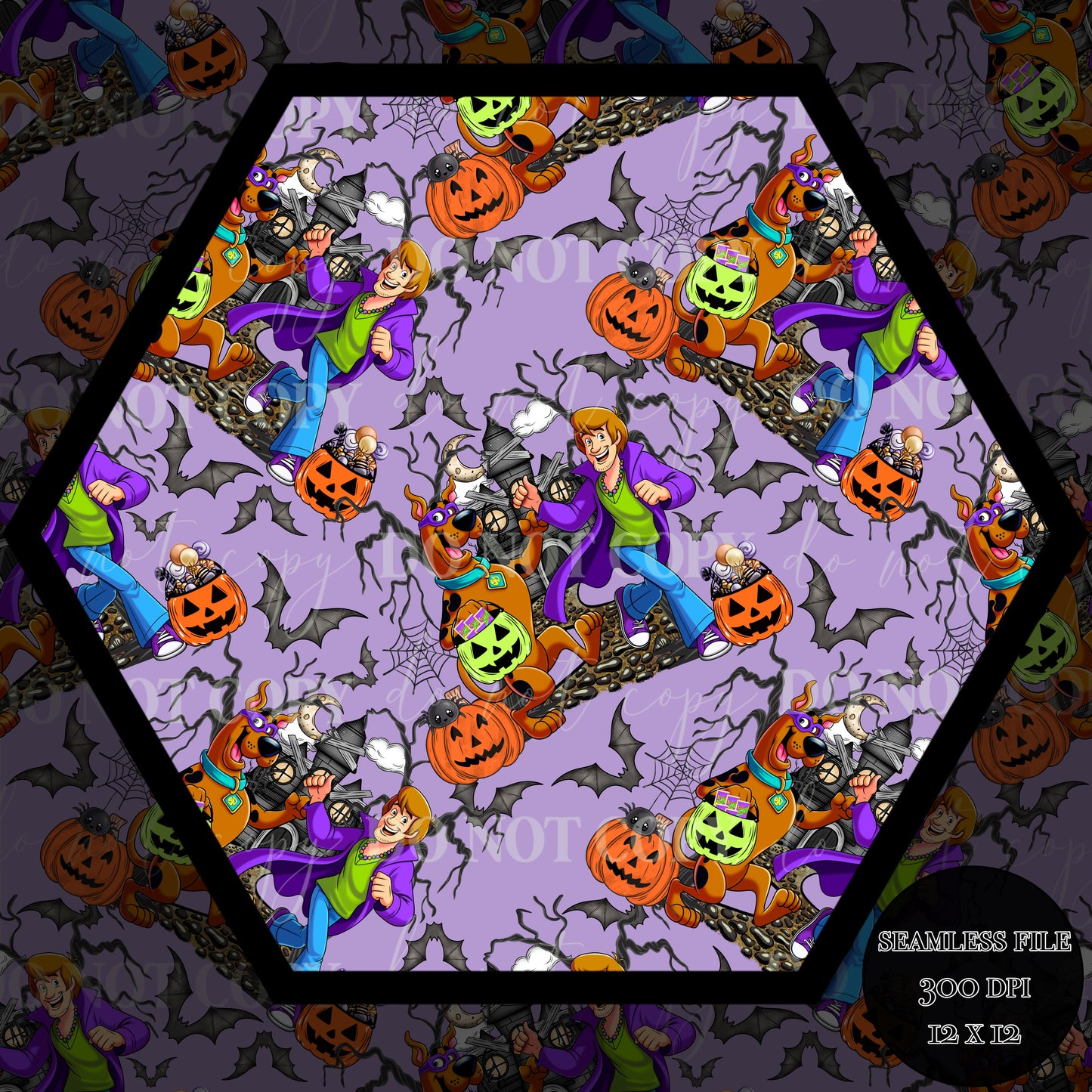 Happy Halloween S&S Seamless