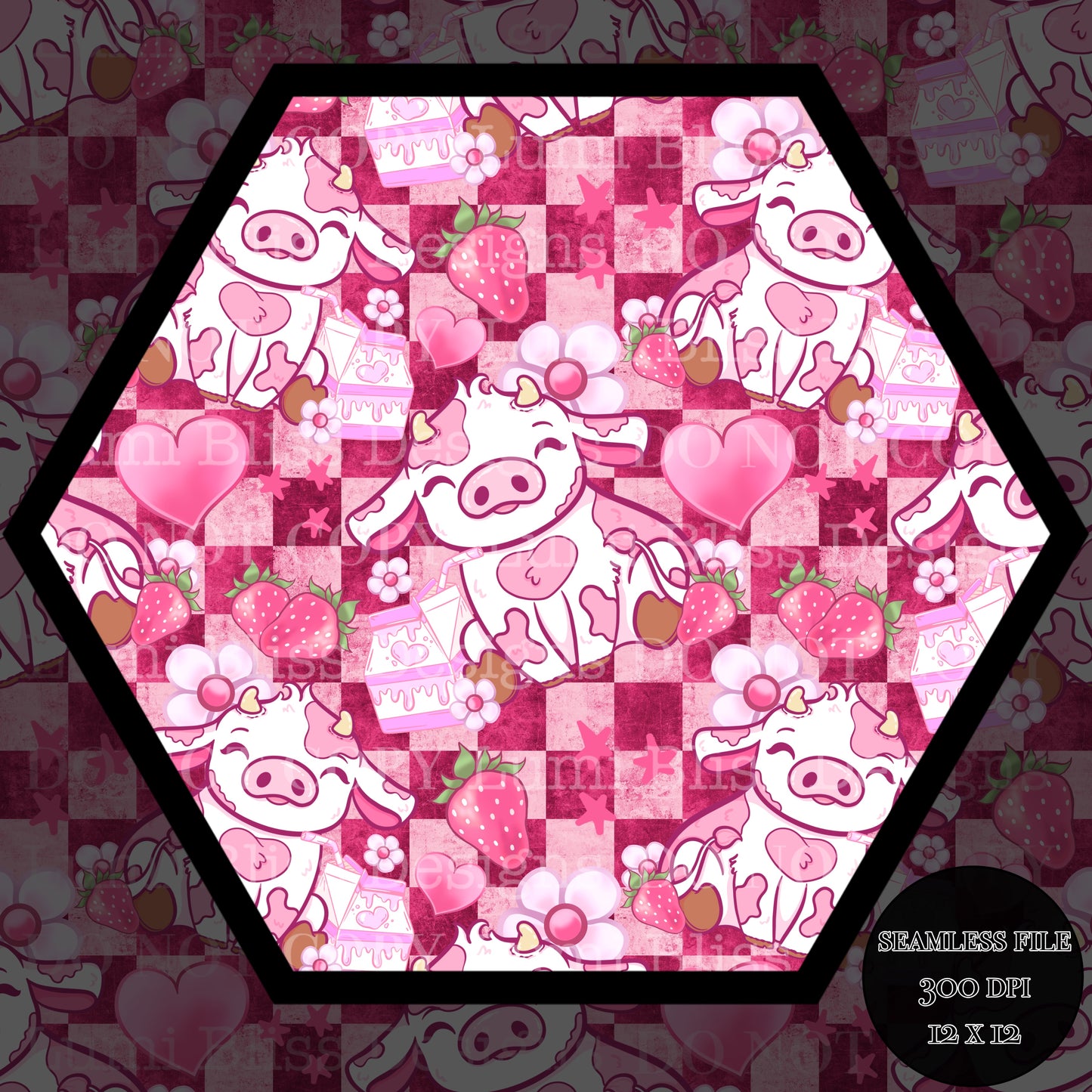 Strawberry Milk Seamless
