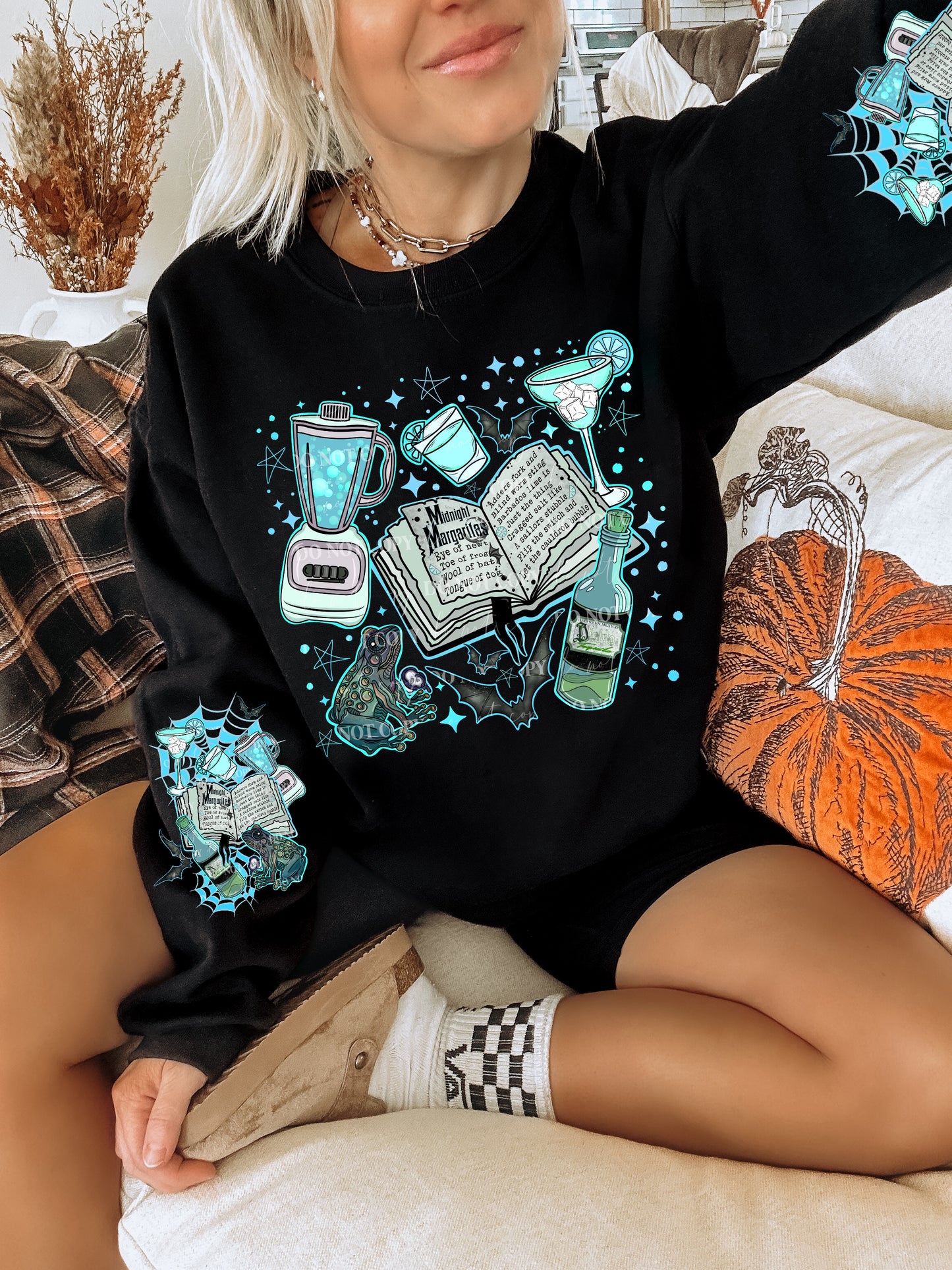 Midnight Margaritas blue no words w/pocket-sleeve