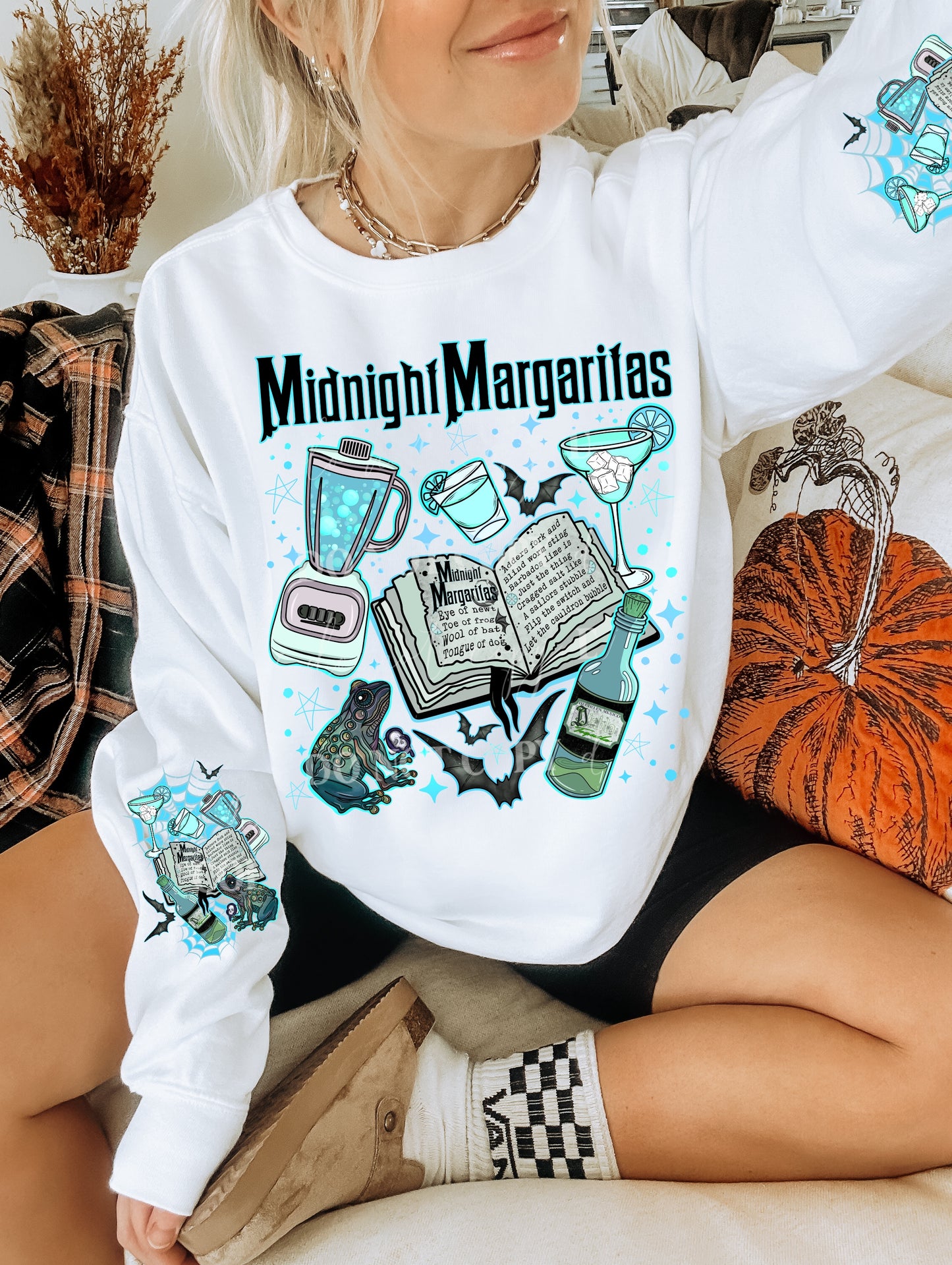 Midnight Margaritas blue w/pocket-sleeve