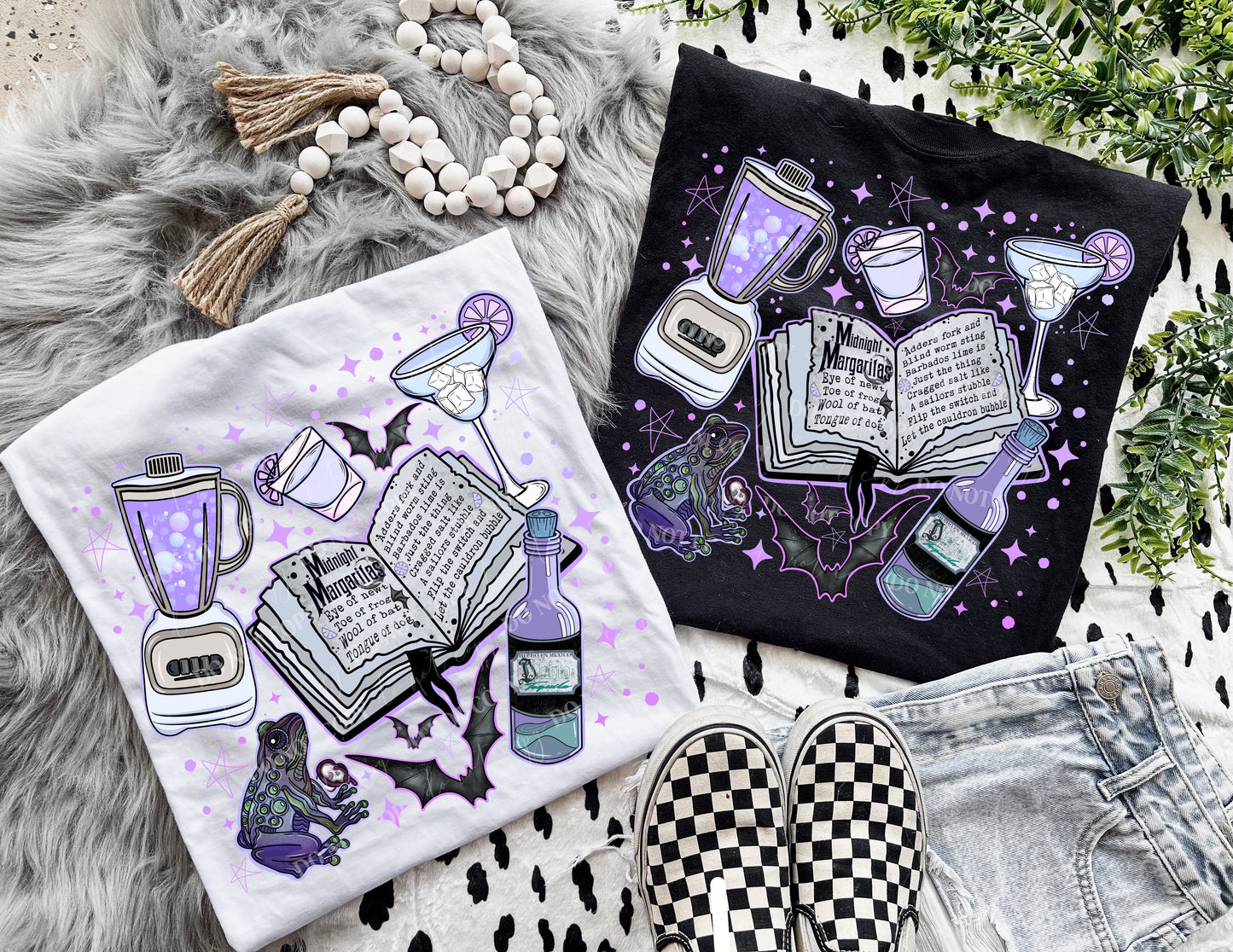 Midnight Margaritas purple no words w/pocket-sleeve
