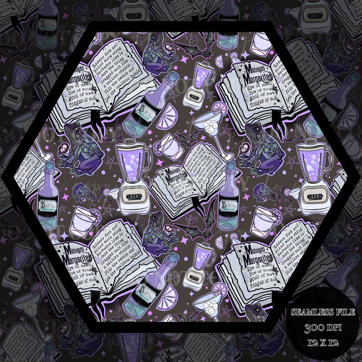 Midnight Margaritas purple Set