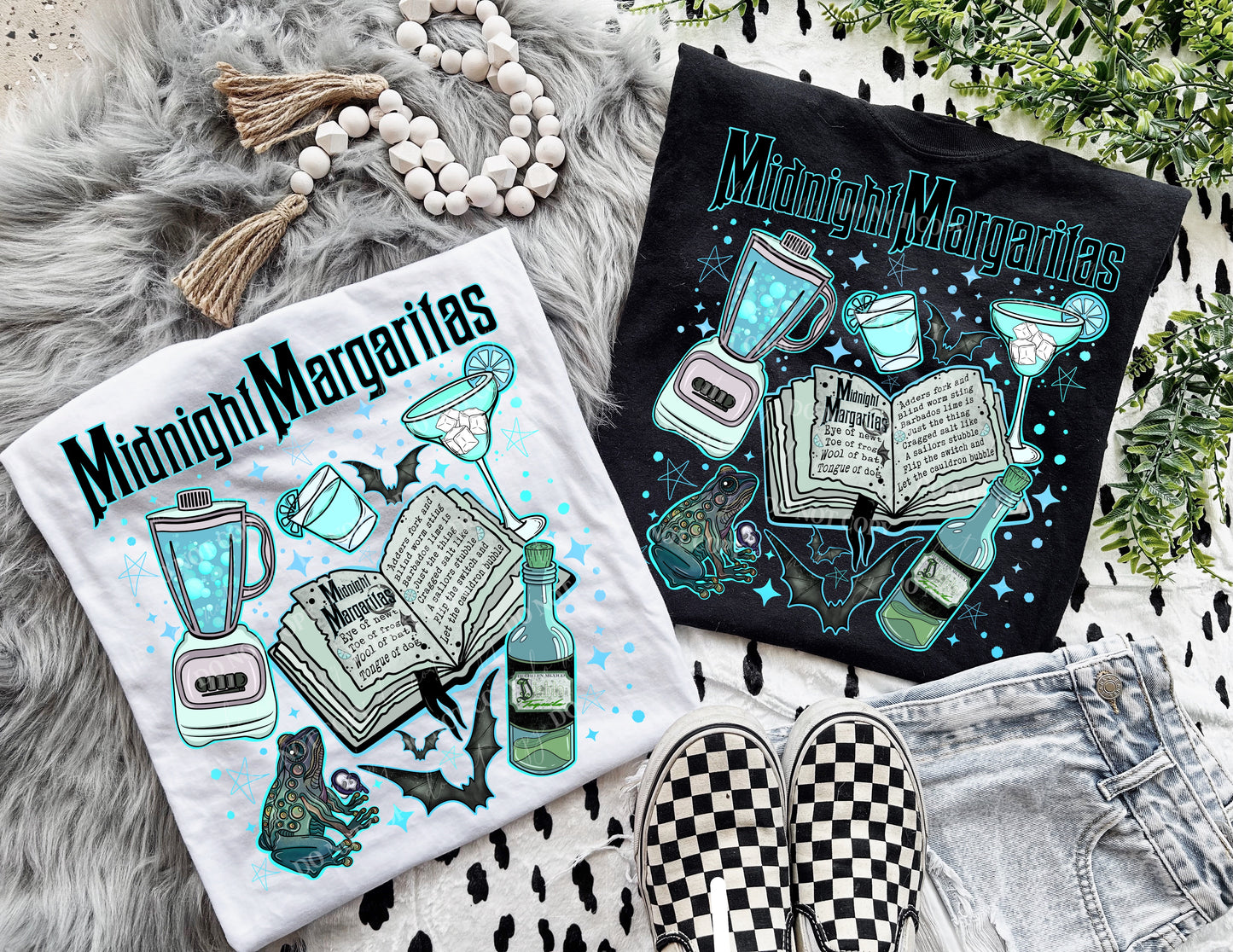 Midnight Margaritas blue w/pocket-sleeve