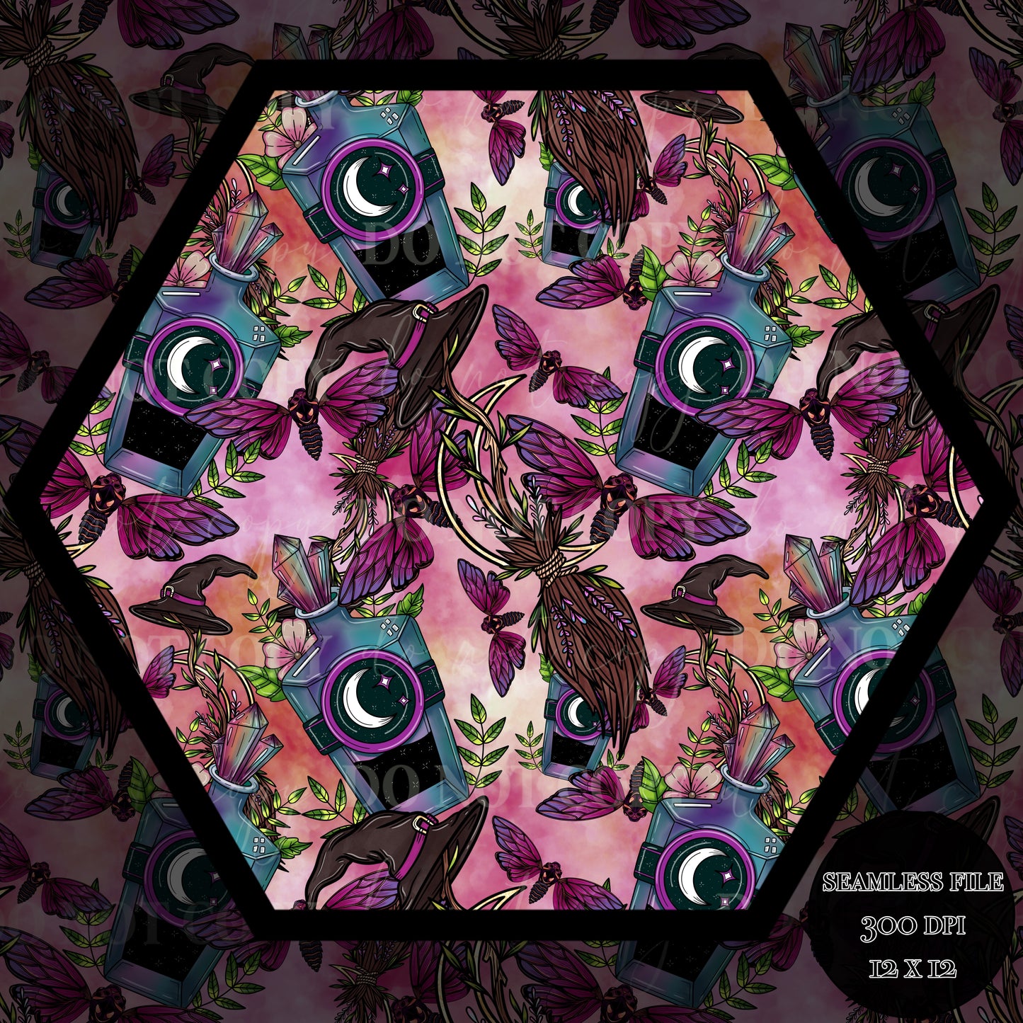 Gift of magic Seamless