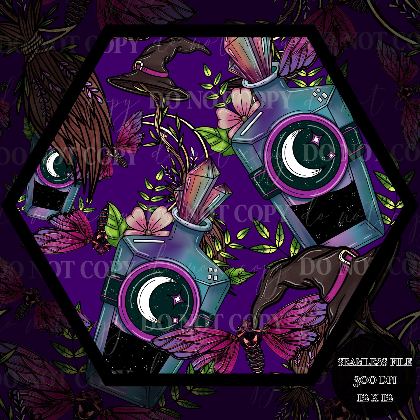 Gift of magic Seamless