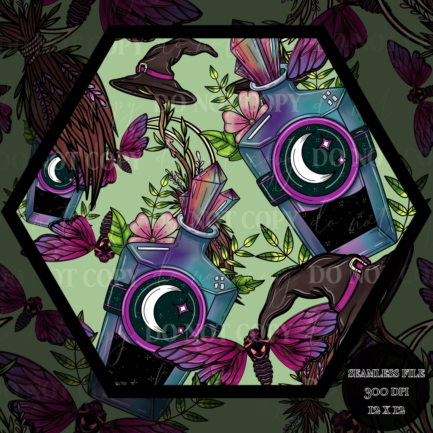 Gift of magic Seamless