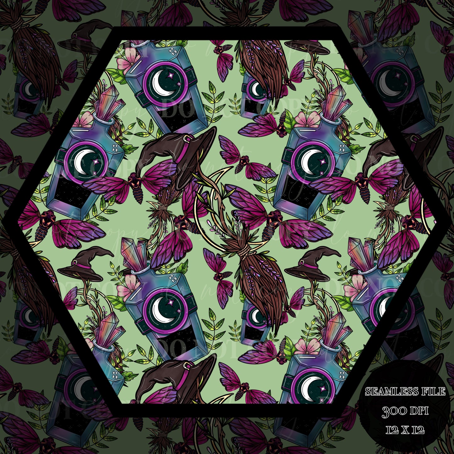 Gift of magic Seamless