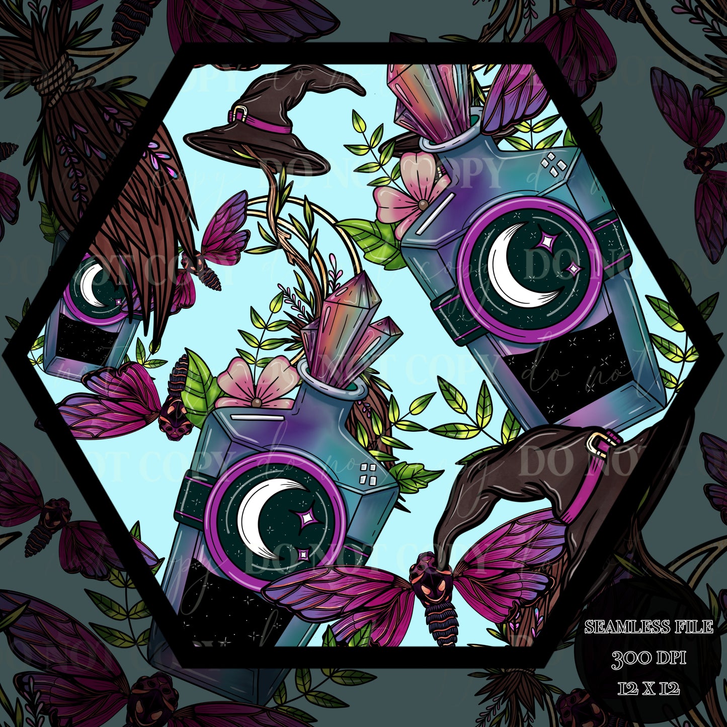 Gift of magic Seamless