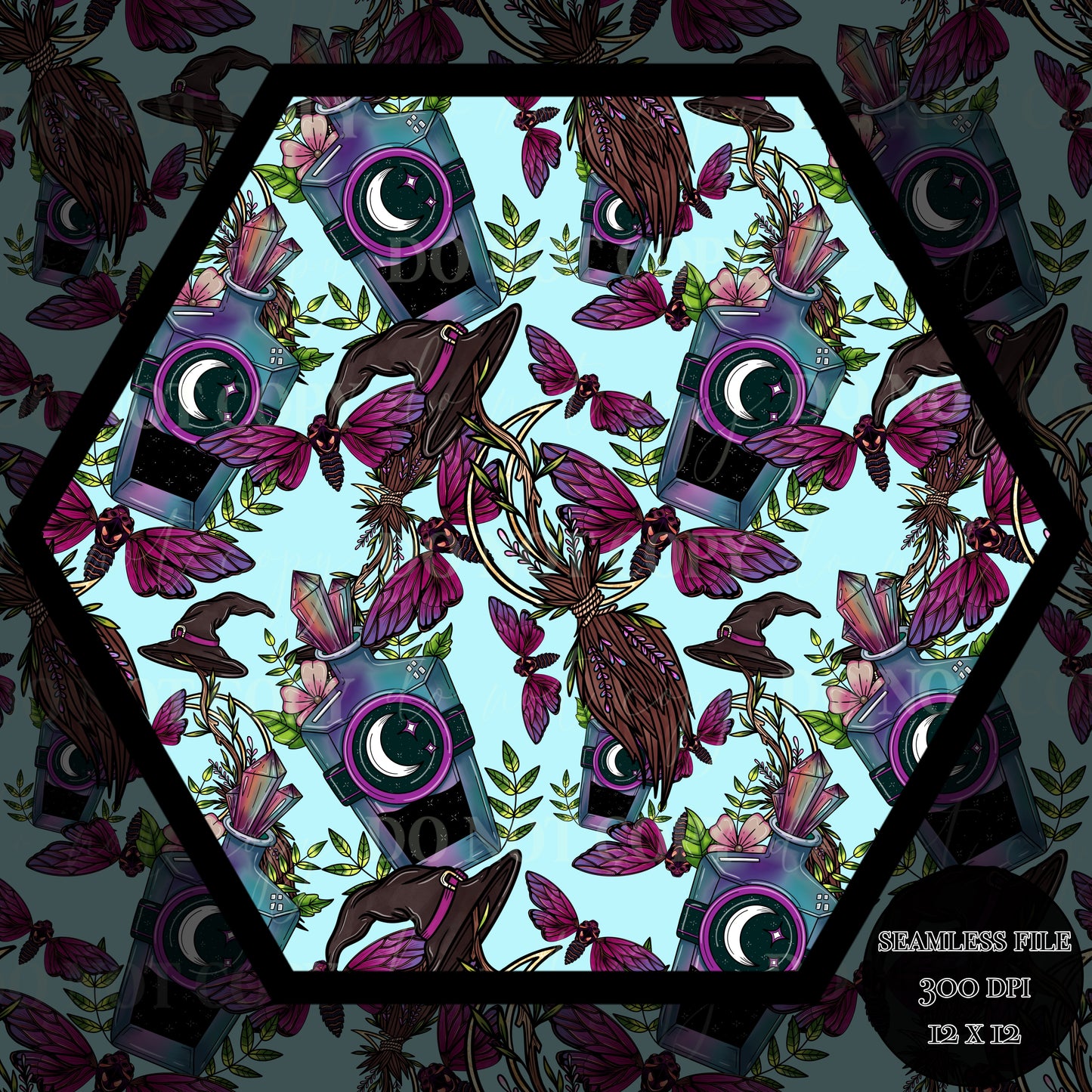 Gift of magic Seamless