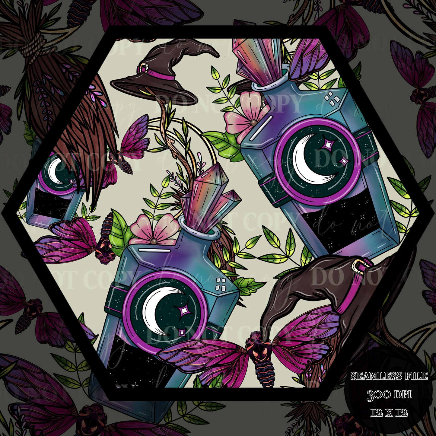 Gift of magic Seamless