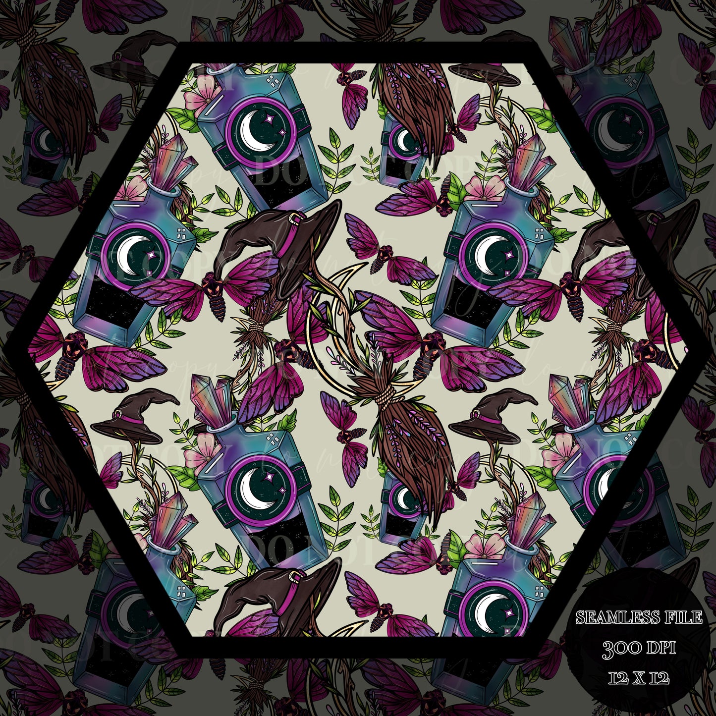 Gift of magic Seamless