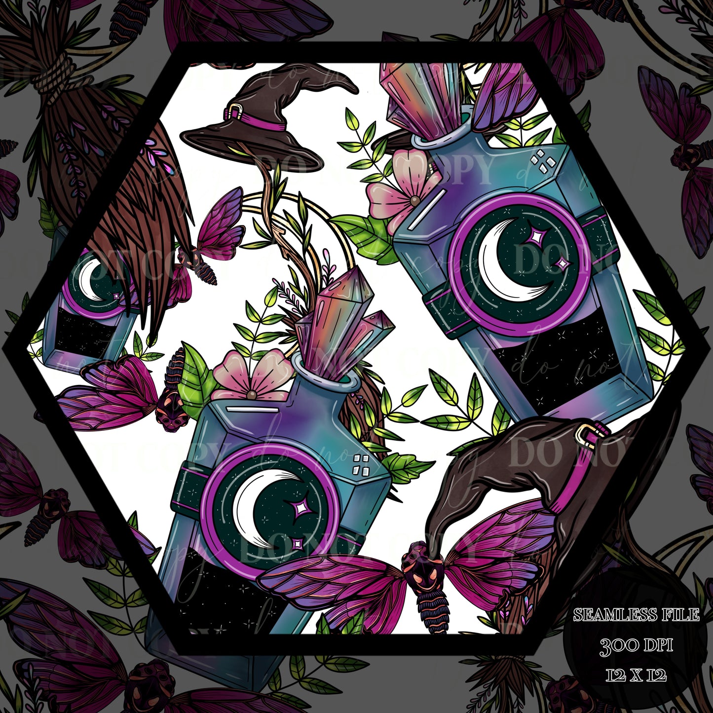 Gift of magic Seamless
