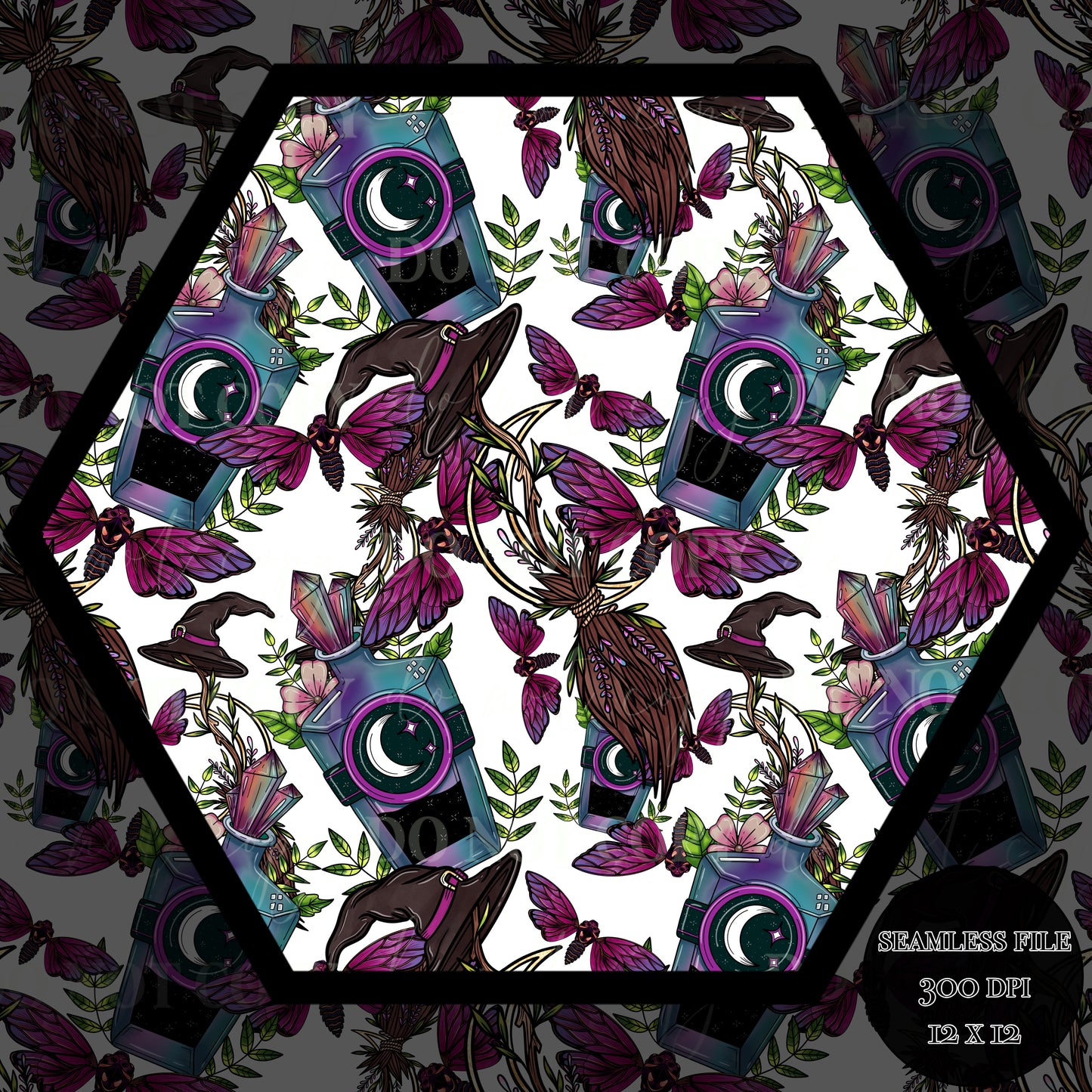 Gift of magic Seamless