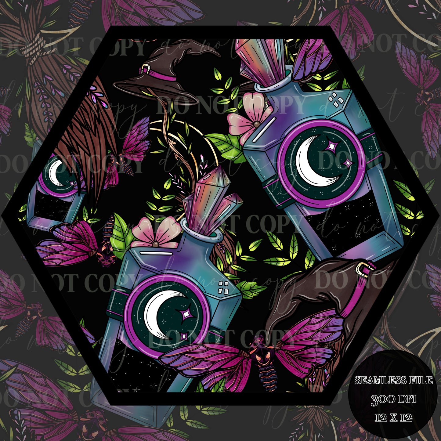 Gift of magic Seamless