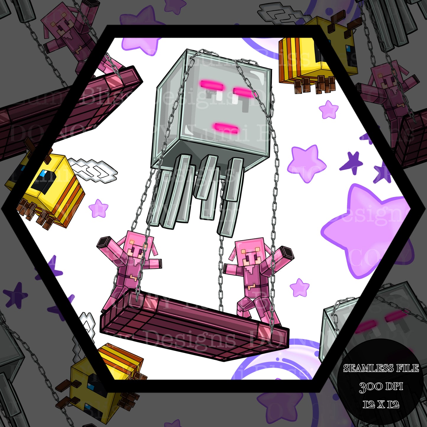Moon & stars Ghast balloon