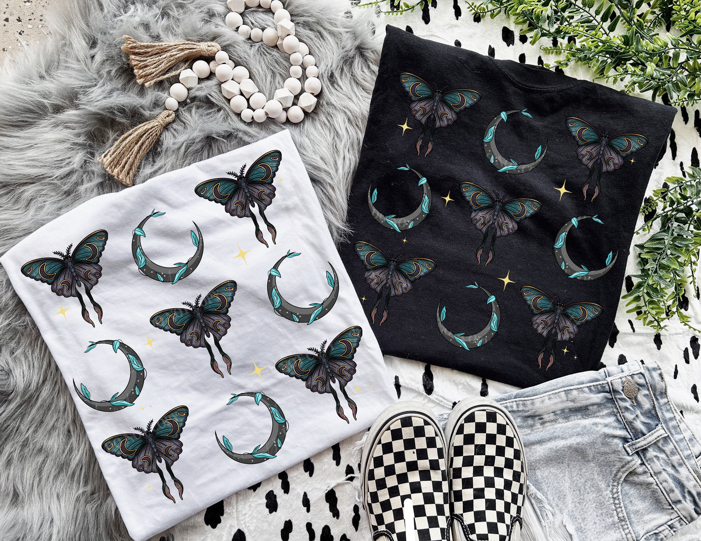 Moonlit Moths