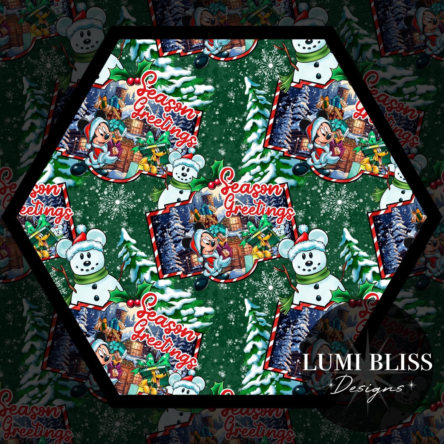Season Greetings Seamless