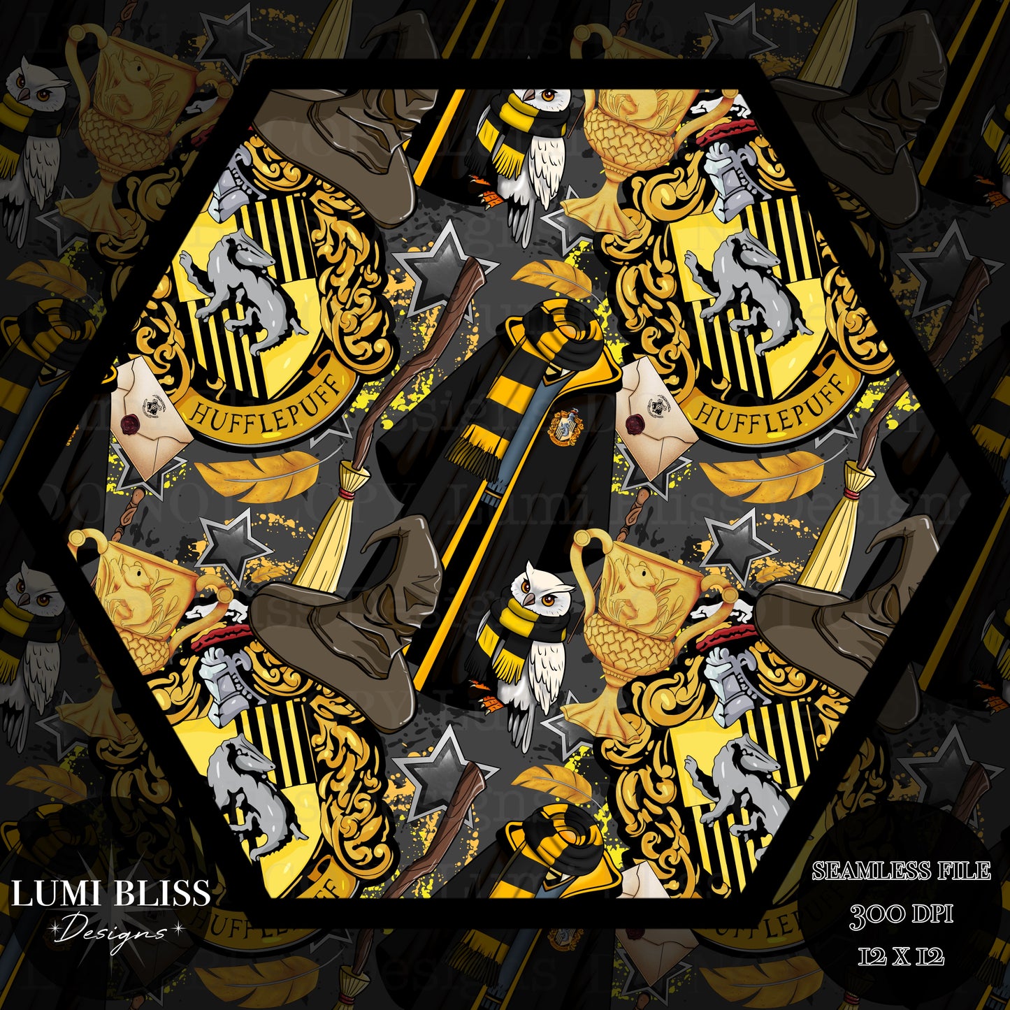 HP - Yellow Seamless