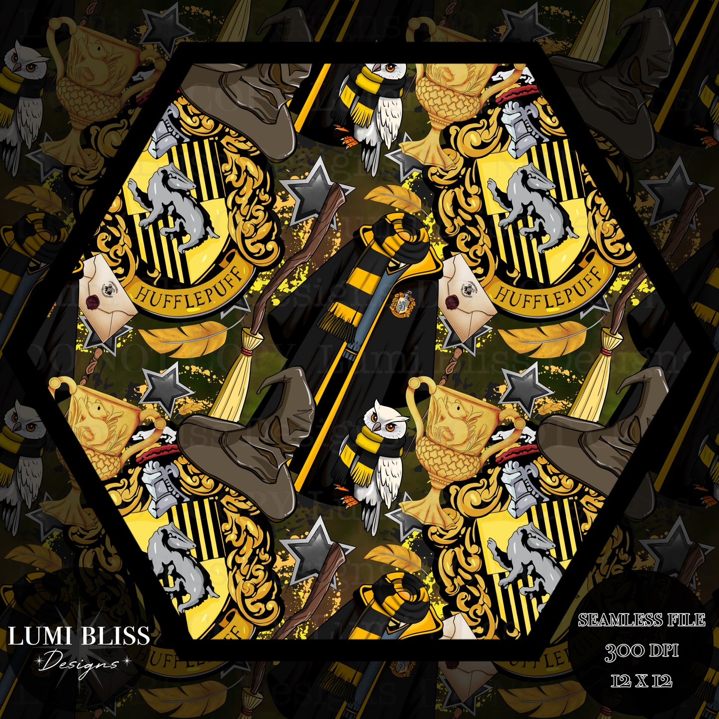 HP - Yellow Seamless