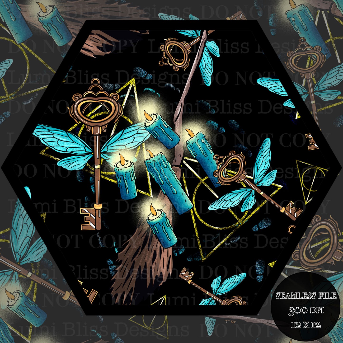 Magic keys Seamless