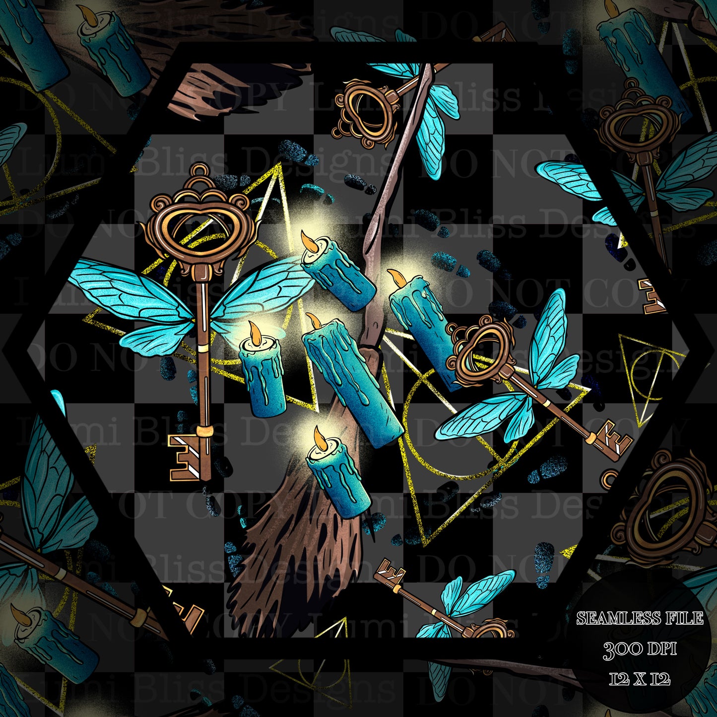 Magic keys Seamless