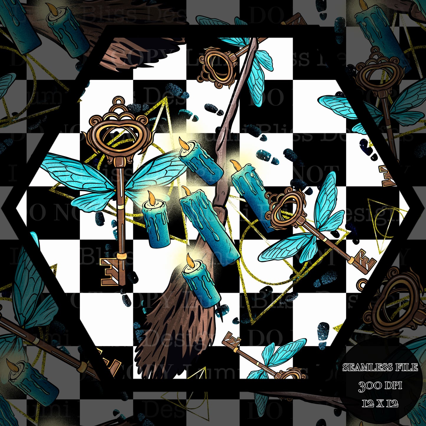 Magic keys Seamless
