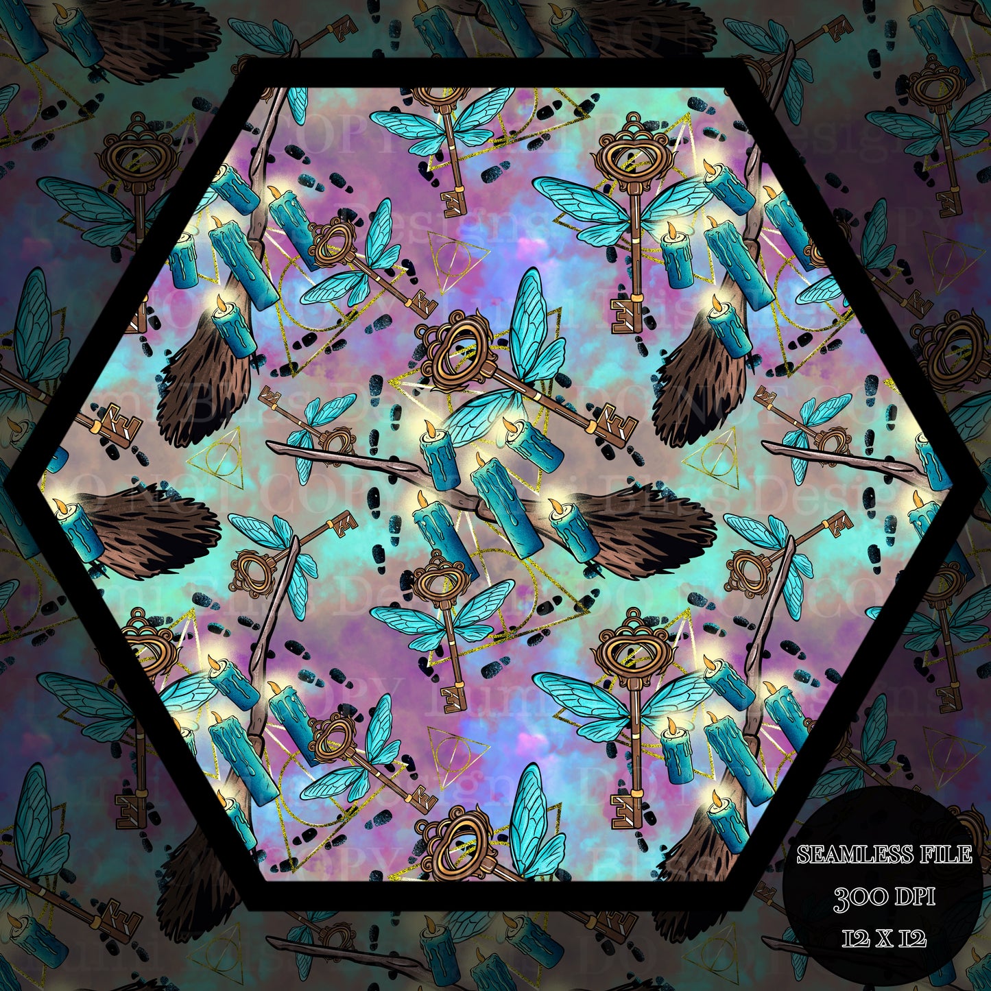 Magic keys Seamless
