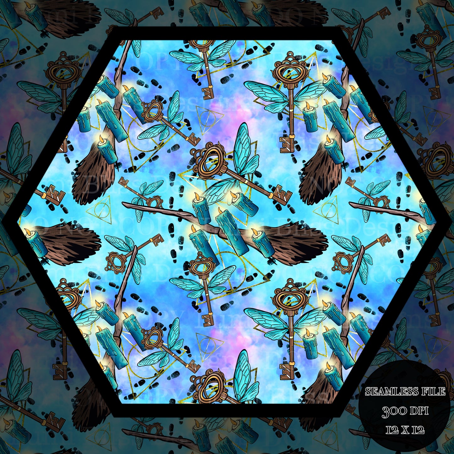 Magic keys Seamless
