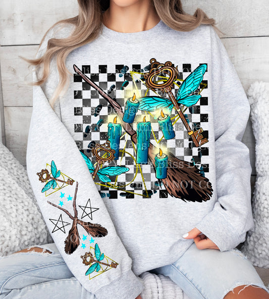 Magic keys w/sleeves/spine/pocket