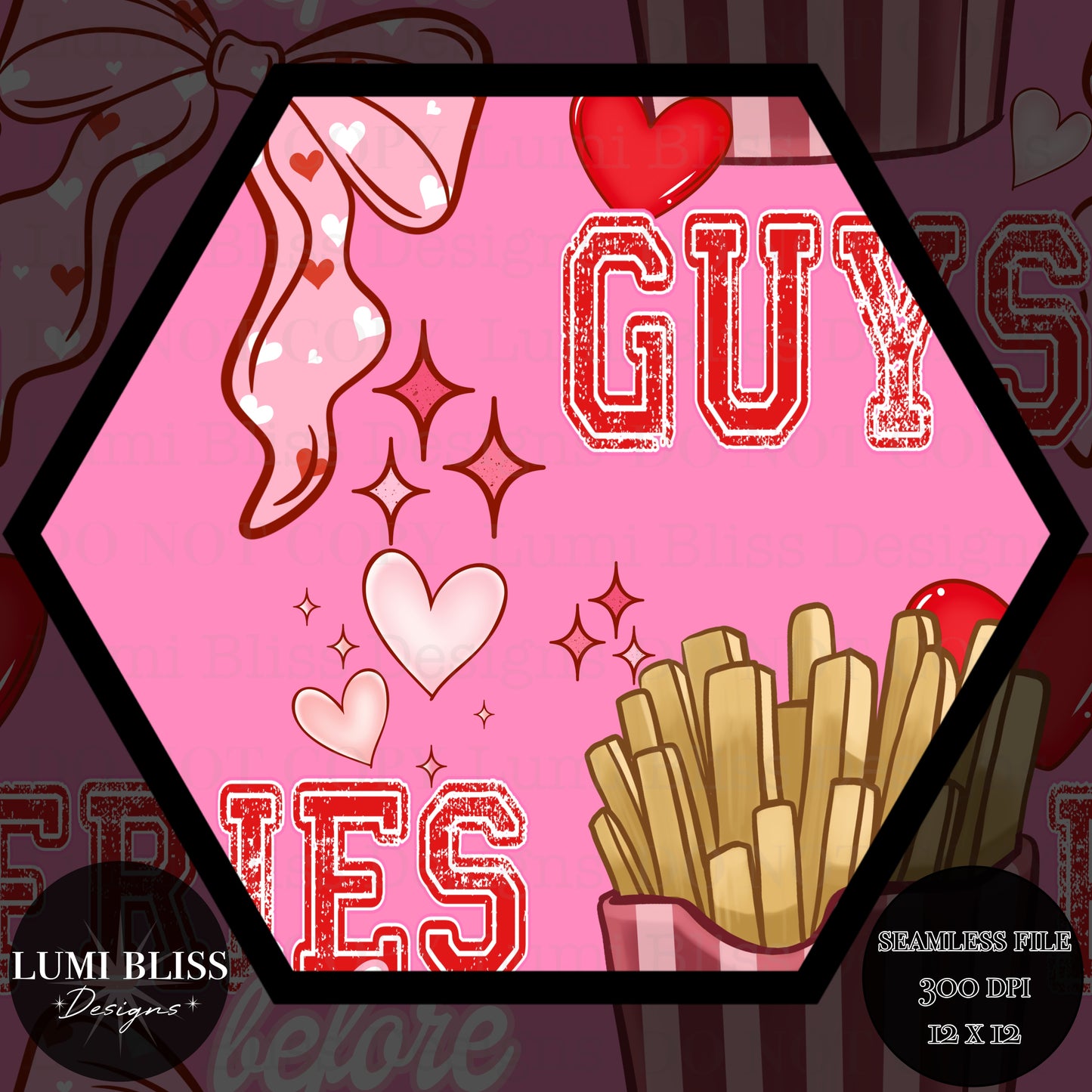 Fries before guys Seamless