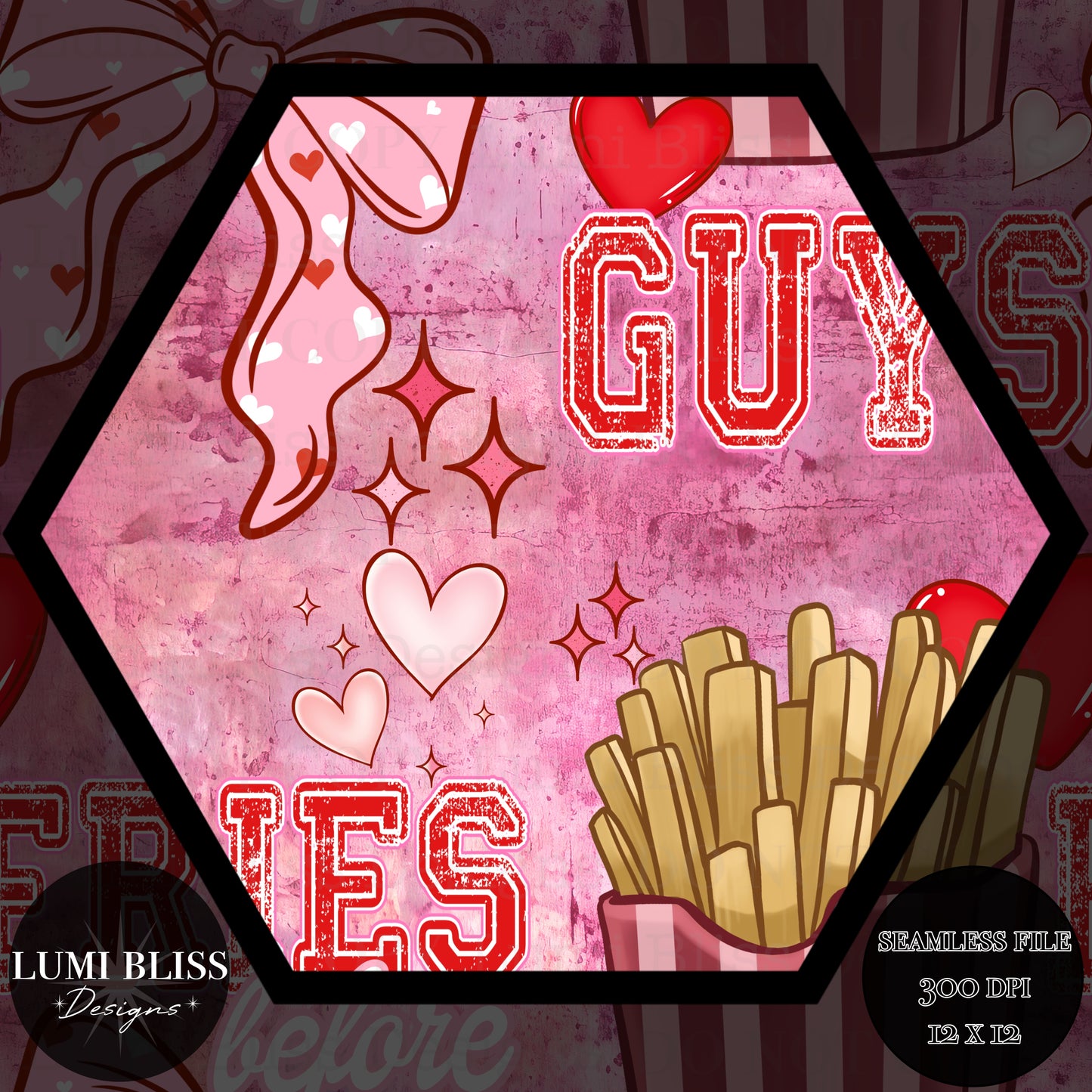 Fries before Guys set