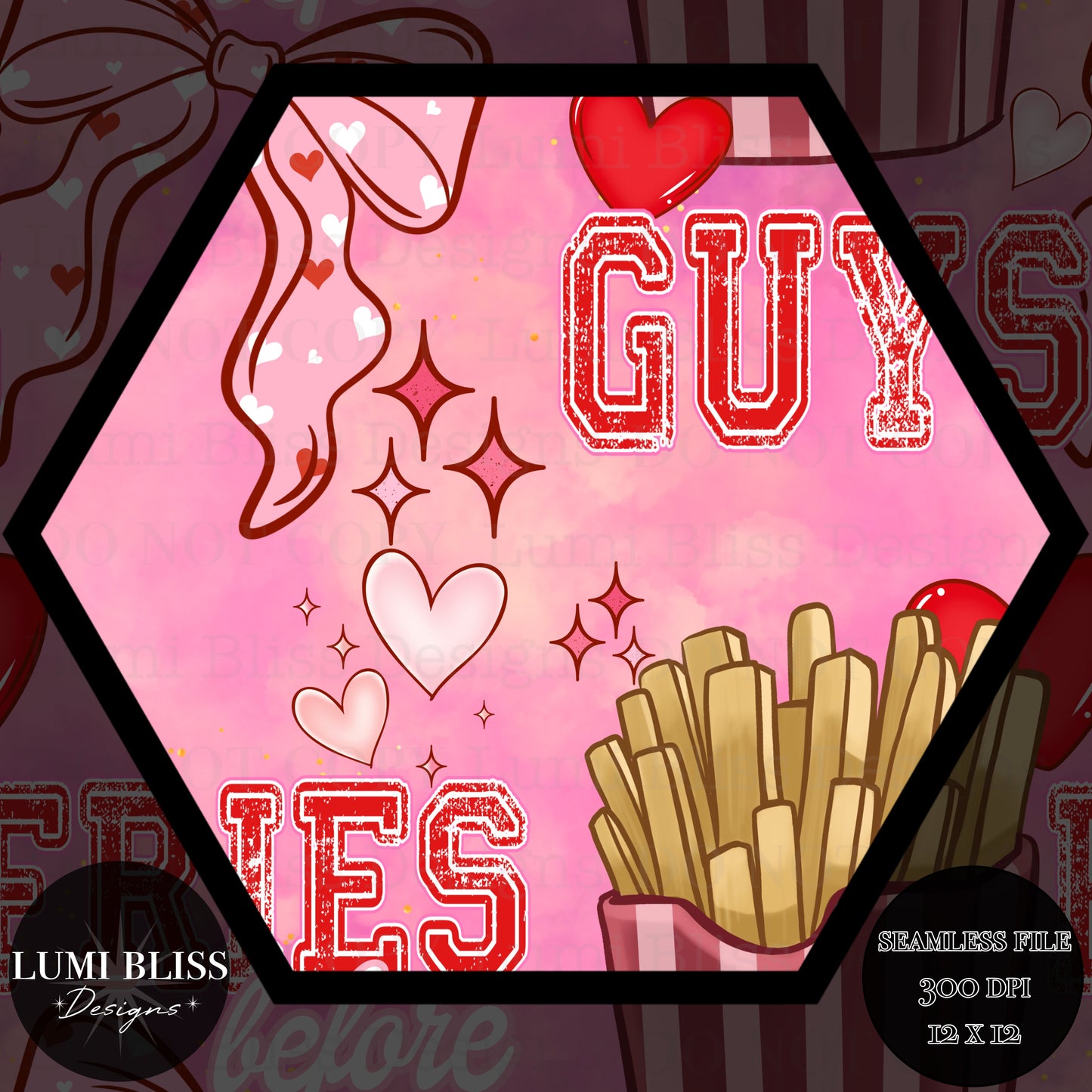 Fries before guys Seamless