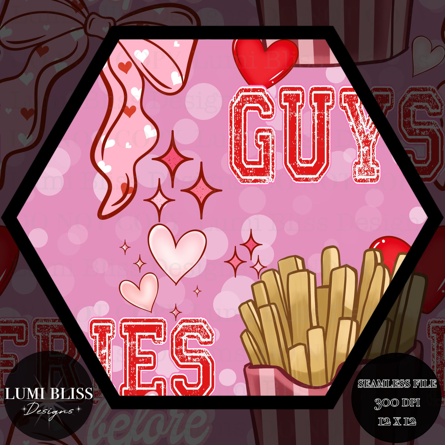 Fries before Guys set