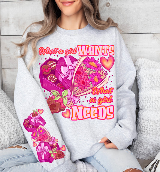 What a girl wants w/sleeves