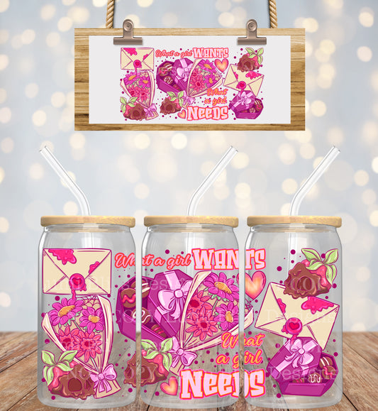 What a girl wants 16oz